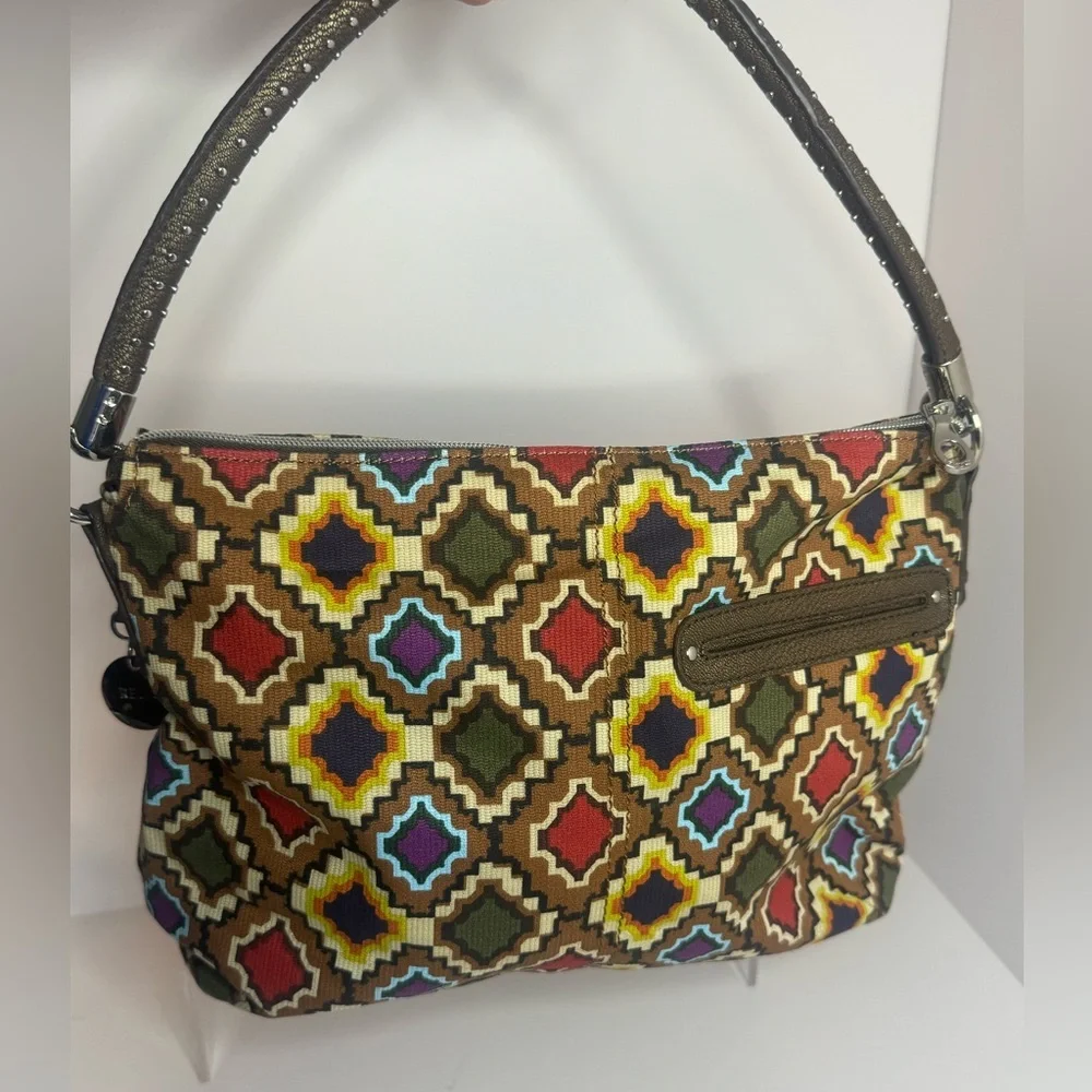 #189 Relic Geometric Satchel Shoulder Bag